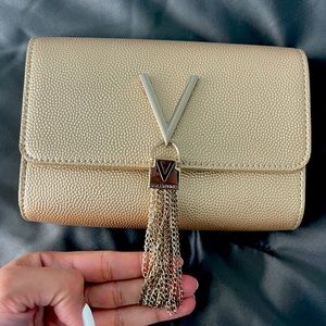 Gold Valentino Sling Bag